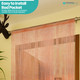 String Curtain Panel - Orange